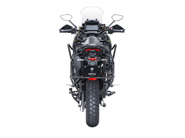 Мотоцикл дорожный ZONTES (Зонтес) ZT703-F TOUR (4T ZT370MU EFI) 21/18 (2025 г.) чёрный/золотой с ПТС | Мототека Мотоцикл дорожный ZONTES (Зонтес) ZT703-F TOUR (4T ZT370MU EFI) 21/18 (2025 г.) чёрный/золотой с ПТС | Мототека