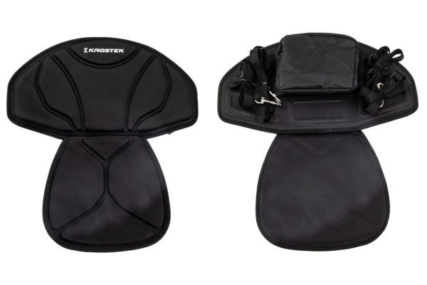 Байдарка / каяк надувной двухместная KROSTEK (Кростек) #1 Yellow/Blue | Мототека